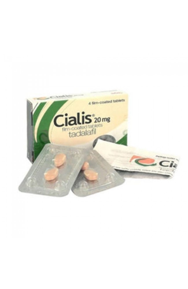 Cialis 20 Mg 4 Tablet 