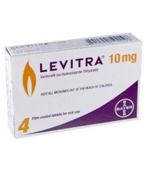 Levitra 10 Mg 4 Tablet